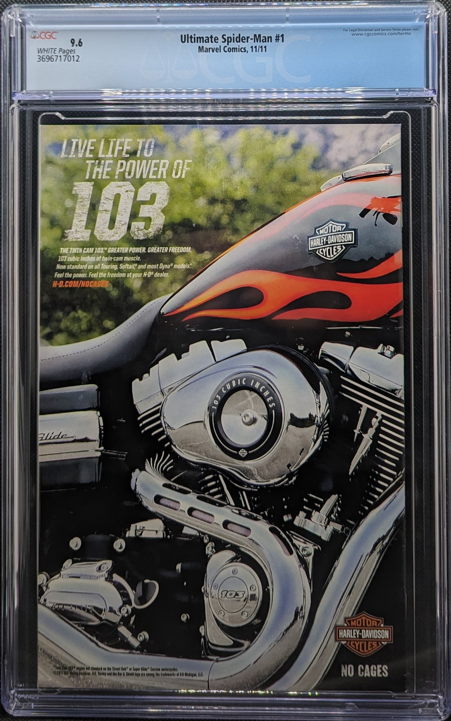 Ultimate Spider-Man #1 CGC 9.6
