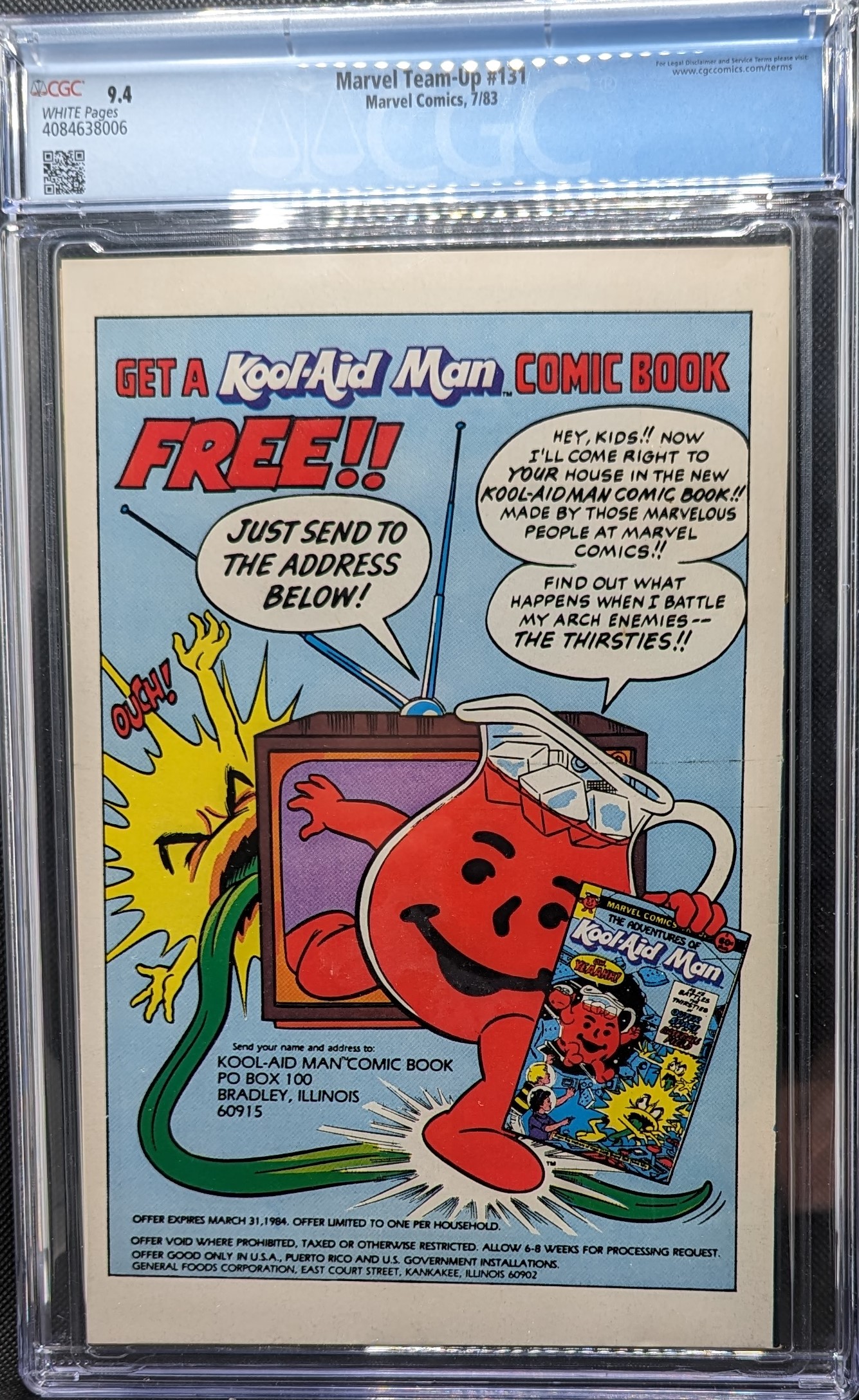 Marvel Team-Up #131 CGC 9.4
