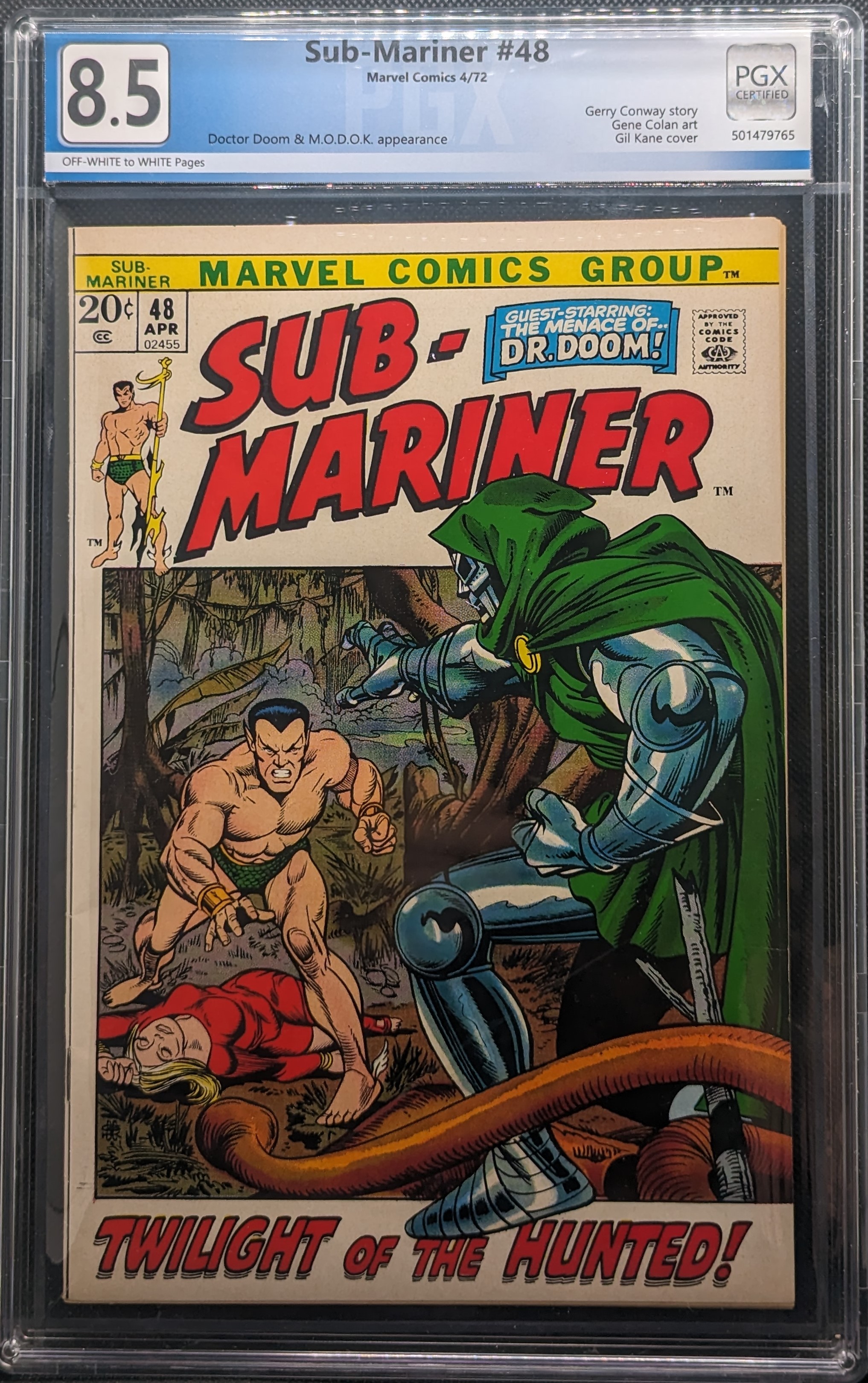 Sub-Mariner #48 DOOM Cover! 
