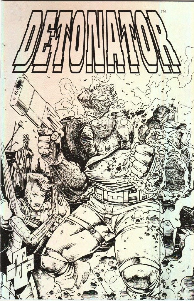 Detonator #1 SUPER RARE Holofoil Variant