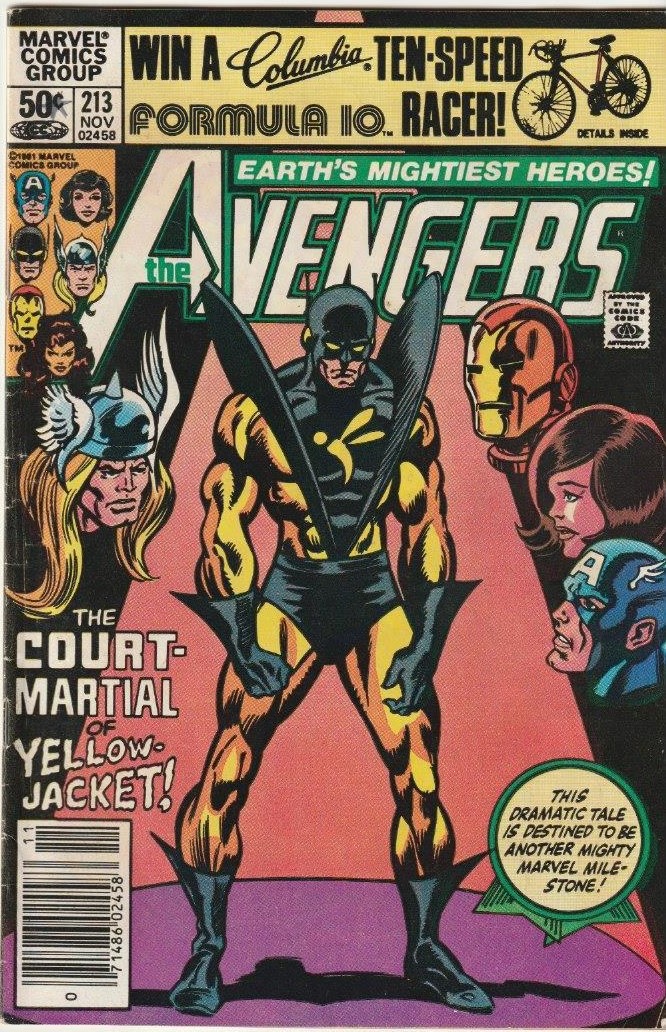 The Avengers # 213 Mark Jewelers Variant - Controversial Issue