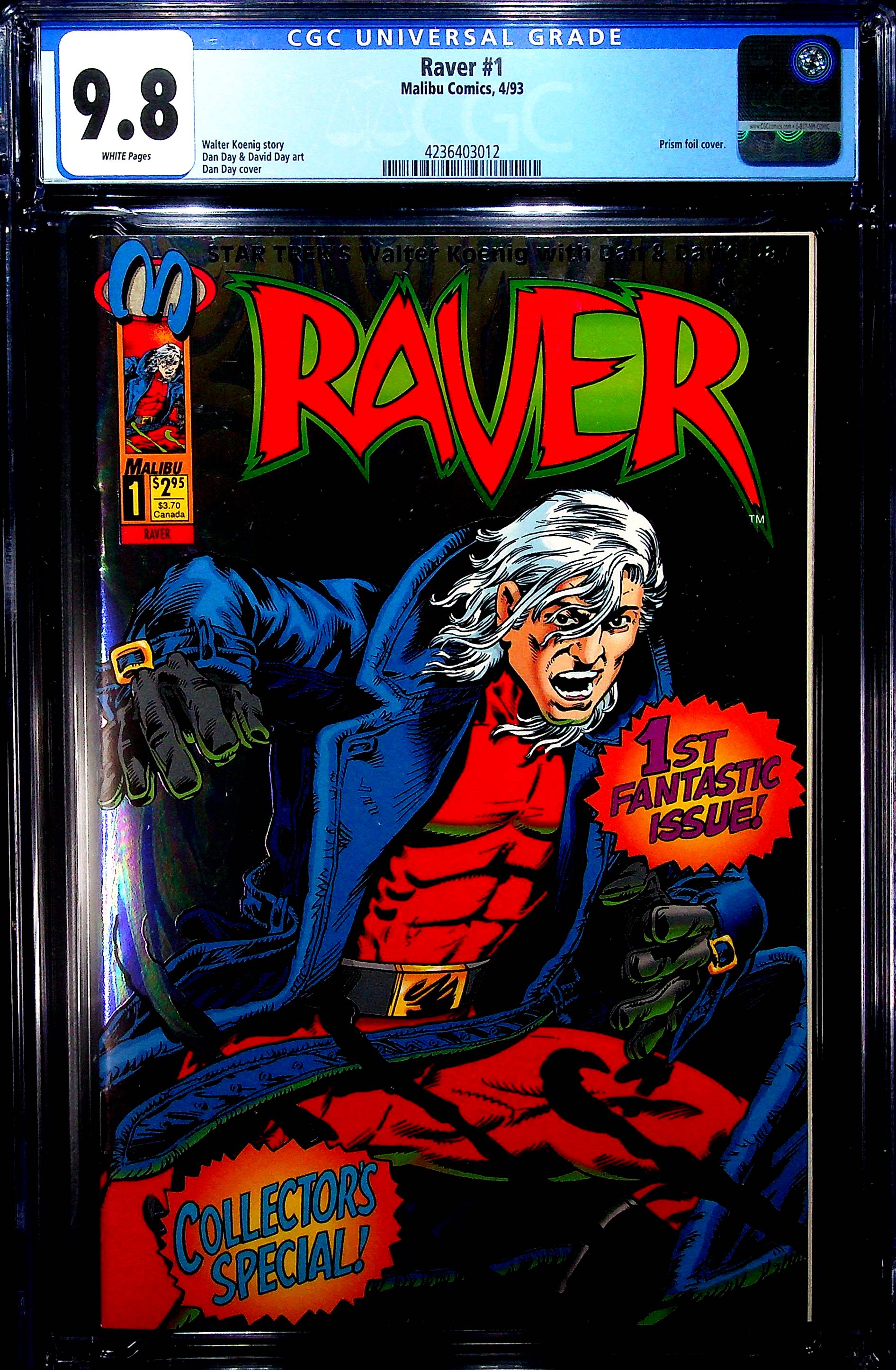 Raver #1 Malibu Comics 