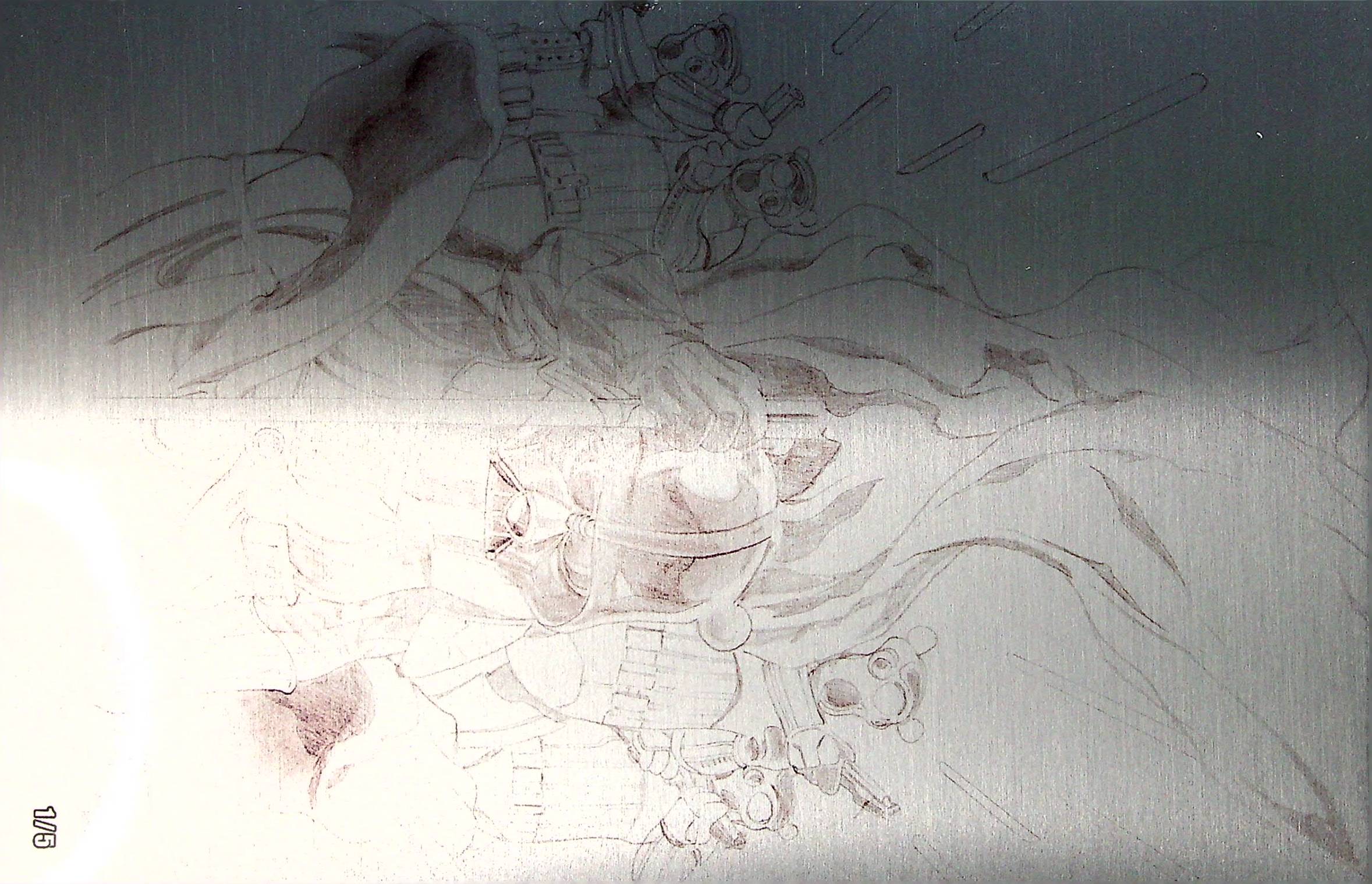 Do You Pooh - Star Wars Vader  Homage - Sketch Metal - 1/5