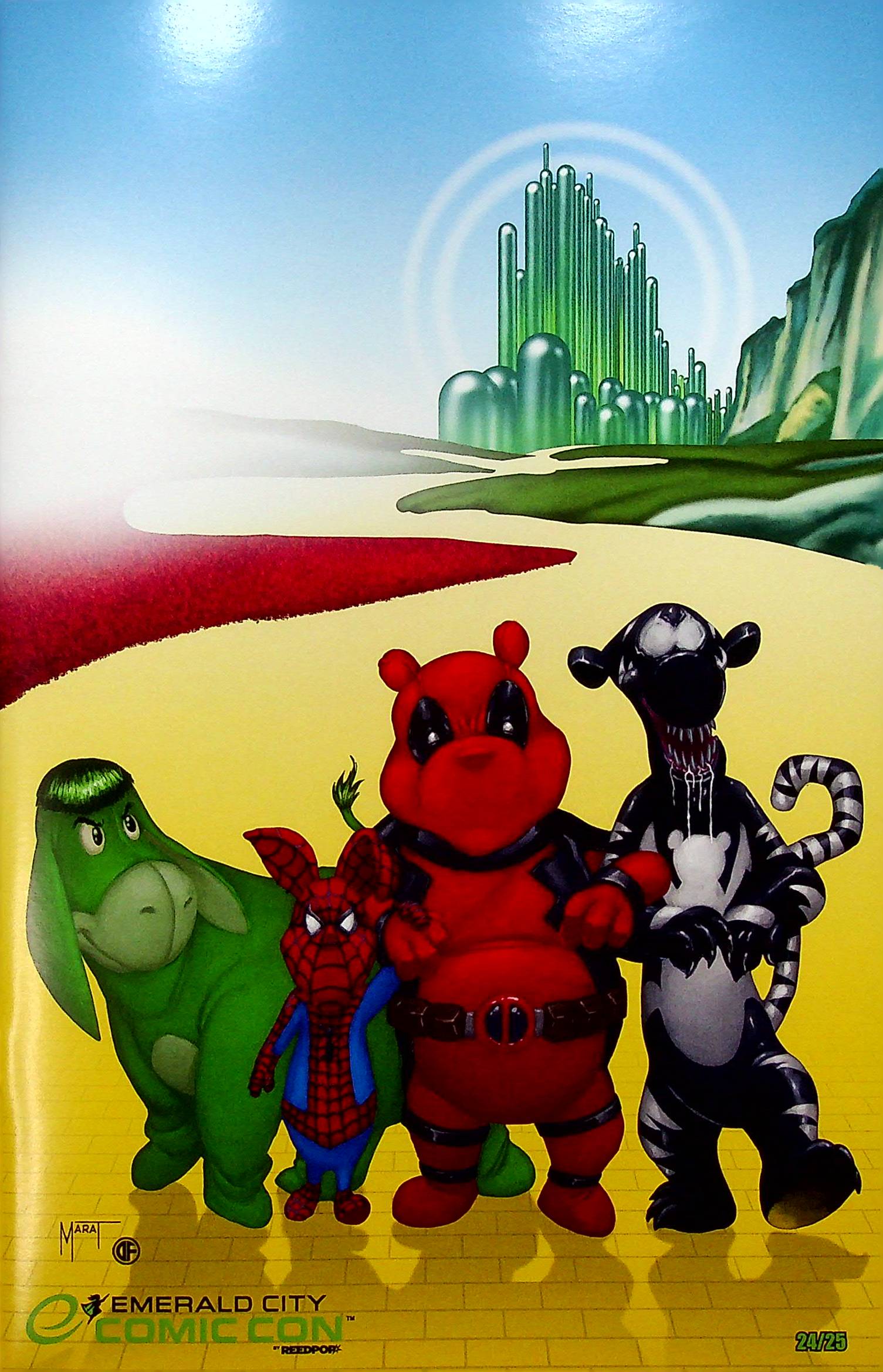 Do You Pooh - Wizard of Oz Homage - Virgin Cover ECCC 24/25