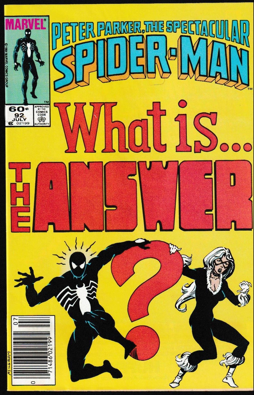 Spectacular Spider-Man #92 1st Full Appearance of The Answer
