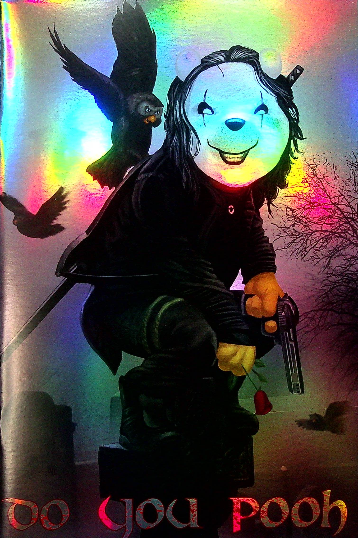 Do You Pooh - Crow homage  Holo-Foil - AP5
