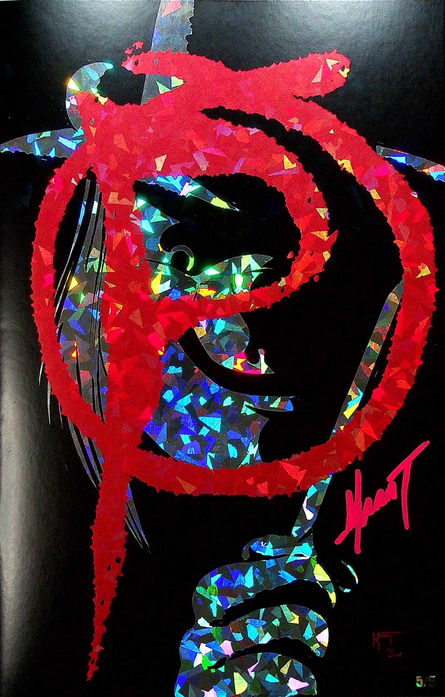 Do You Pooh -V for Vendetta Homage - Crystal Foil - 5/10