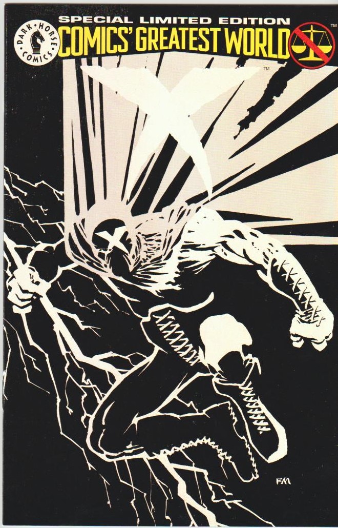 Comics Greatest World: X HoloFoil Cover - VERY RARE
