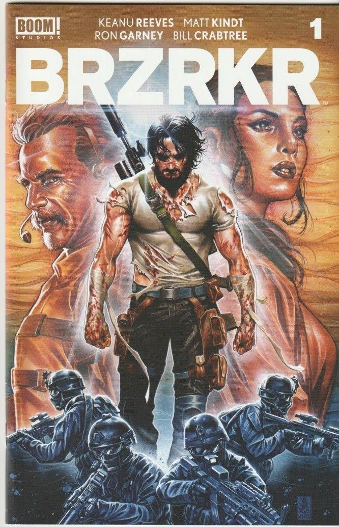 BRZRKR #1 Mark Brooks Variant 1st BRZRKR 