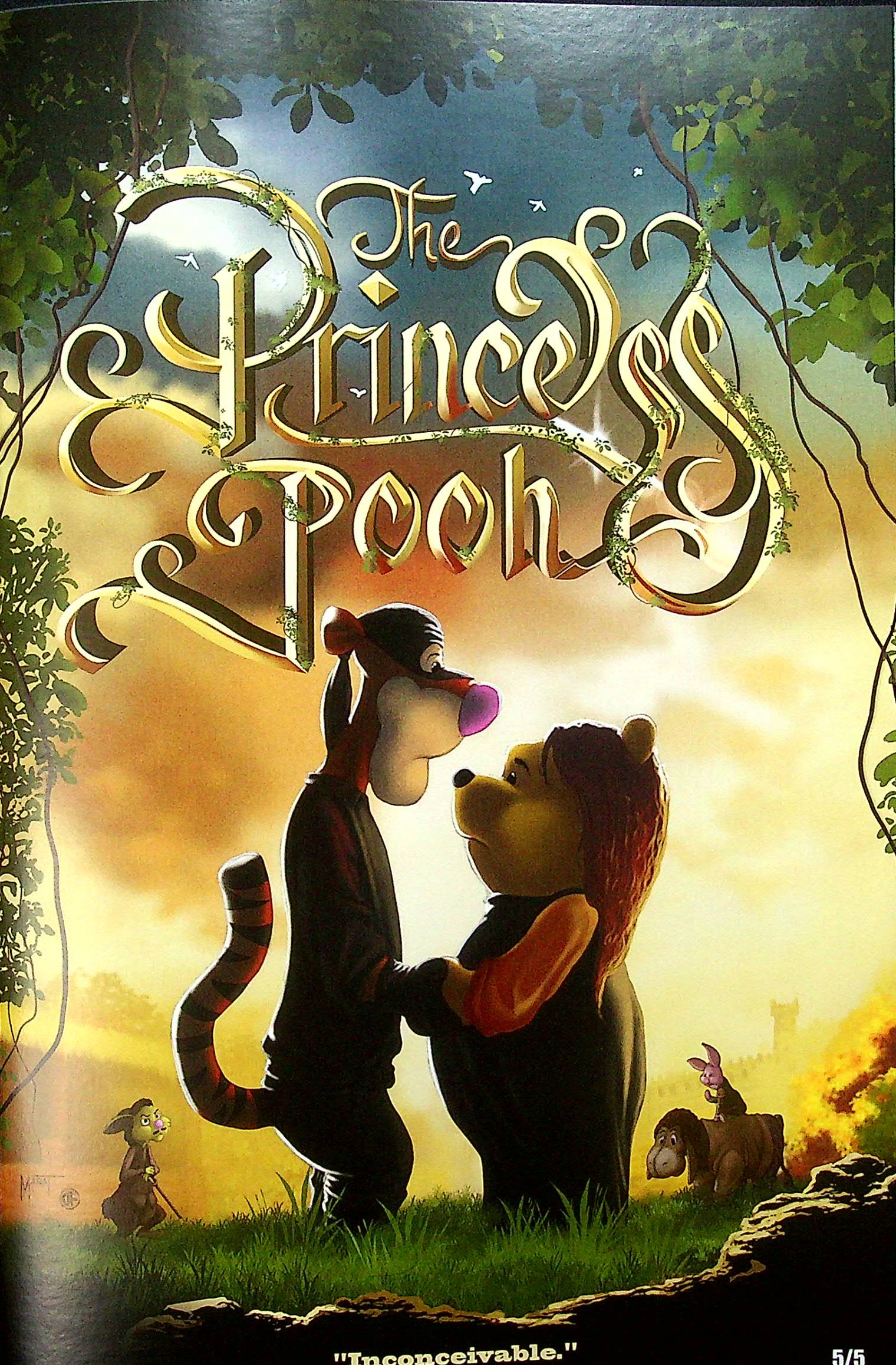 Do You Pooh - The Princess Pooh - The Princess Bride Homage - Quote 2 Ltd. 5  "Inconceivable"