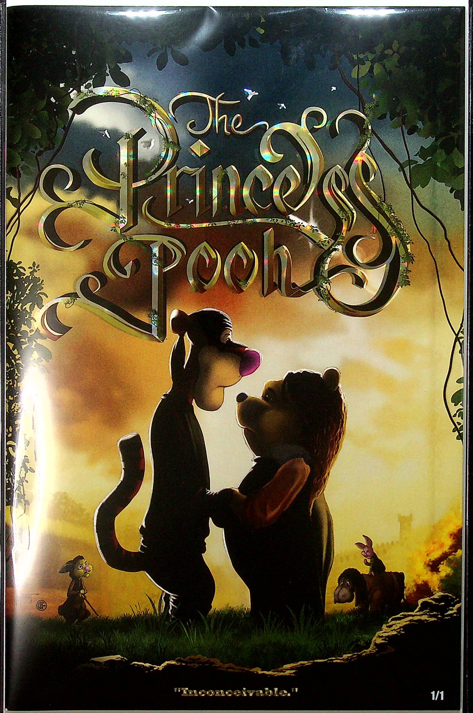 Do You Pooh - The Princess Pooh - The Princess Bride Homage - Spot 2d/3d Foil 1/1