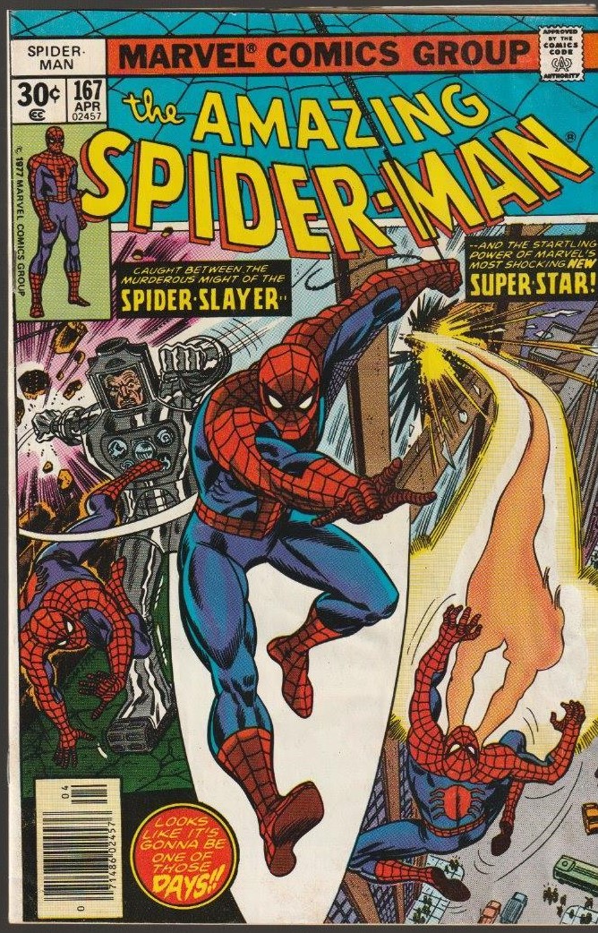 Amazing Spider-Man 167  1st app. Will-O'-The-Wisp, 1st app. Dr. Barton Hamilton