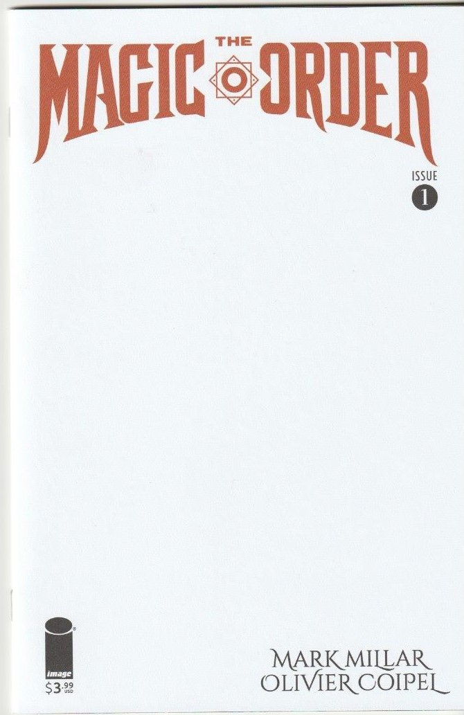 Magic Order #1 Blank Variant