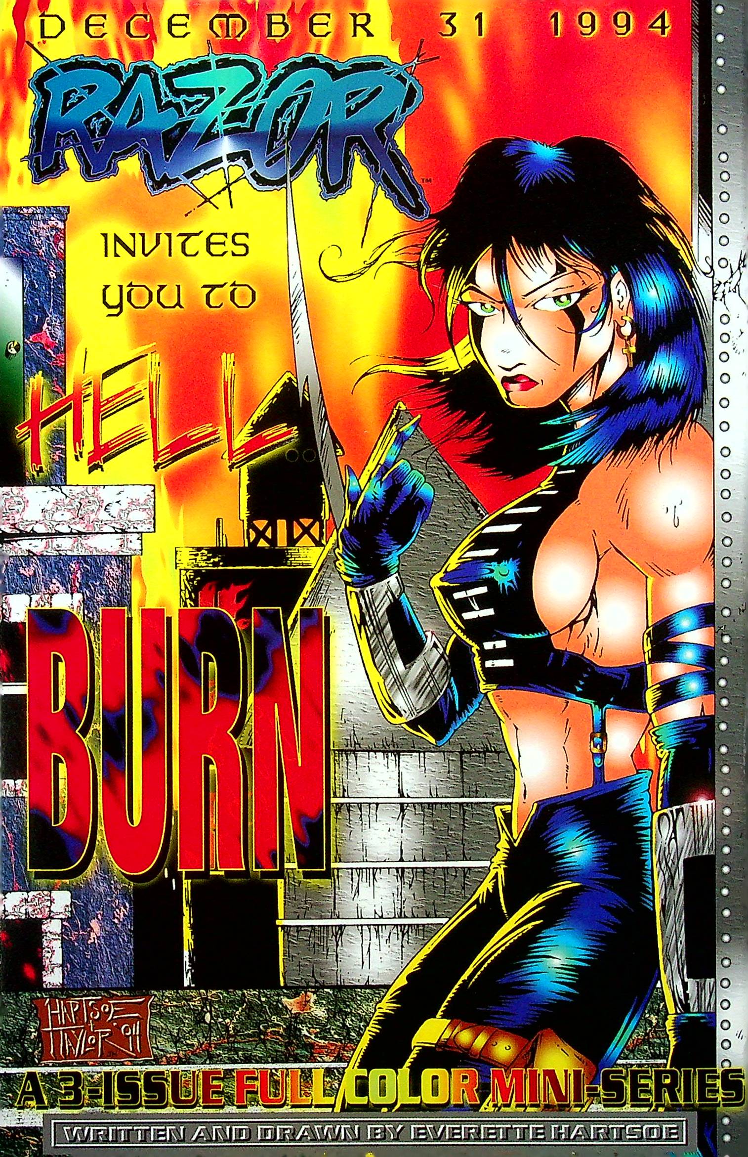 Razor and Shi Special #1  Platinum Edition  Variant RARE