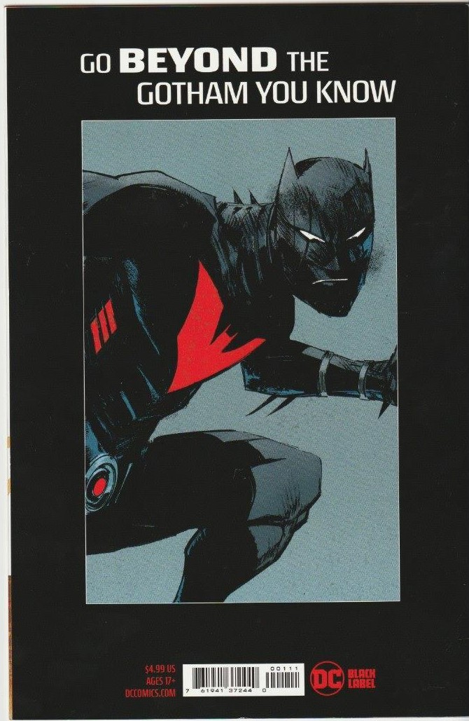Batman Beyond the White Knight #1 1st cameo app. Robin (Gan)