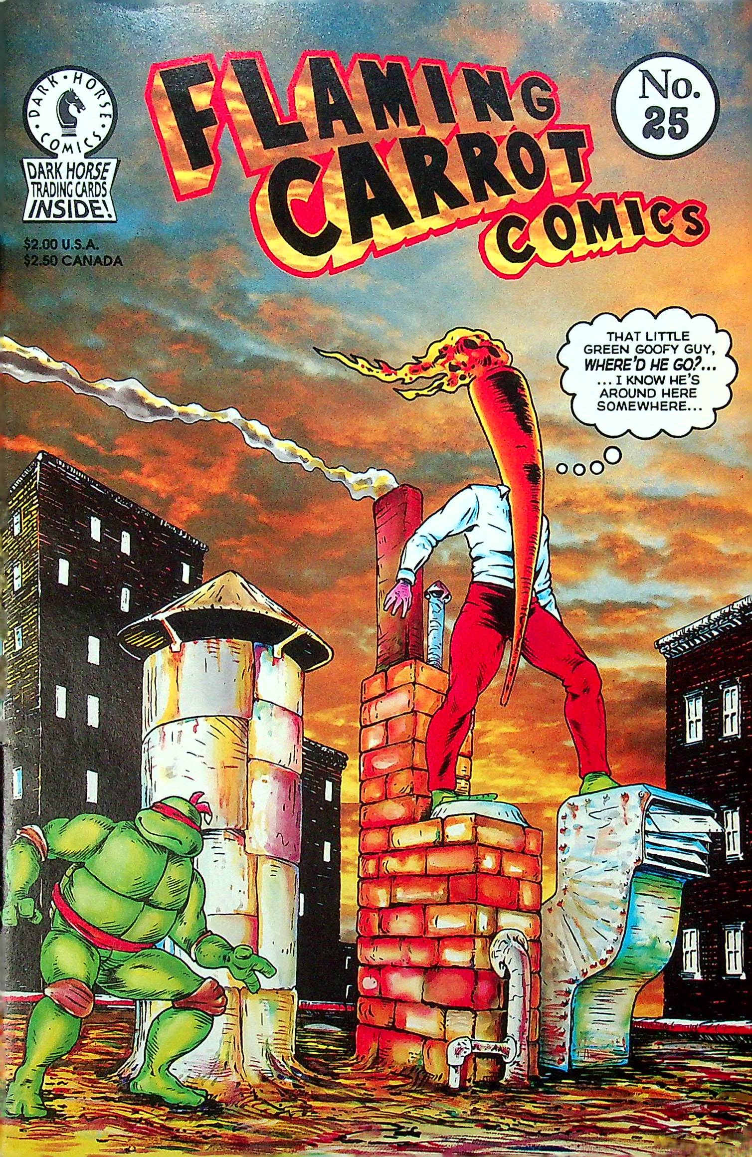 Flaming Carrot Comics #25 TMNT