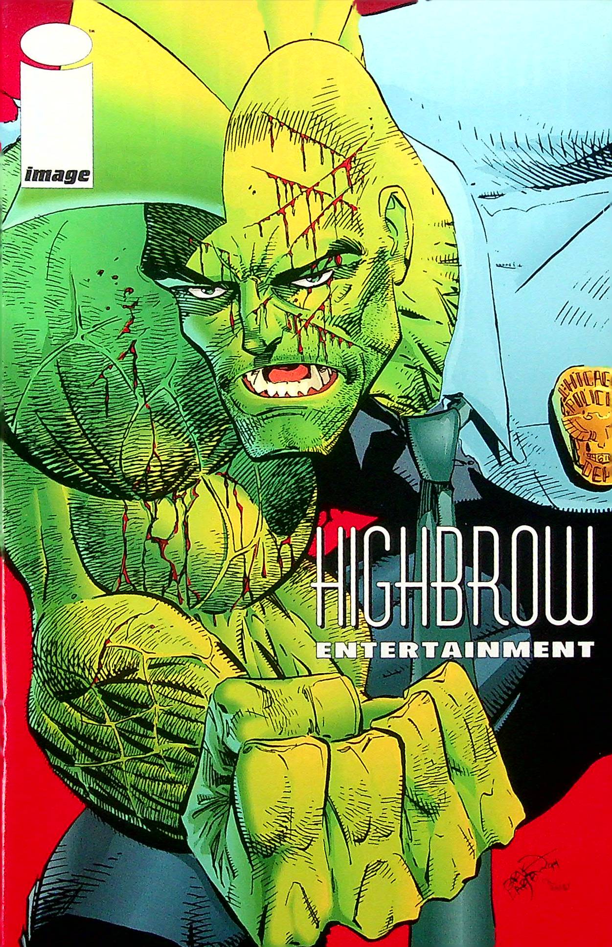 Highbrow Entrainment Ashcan / Mini Comic Savage Dragon