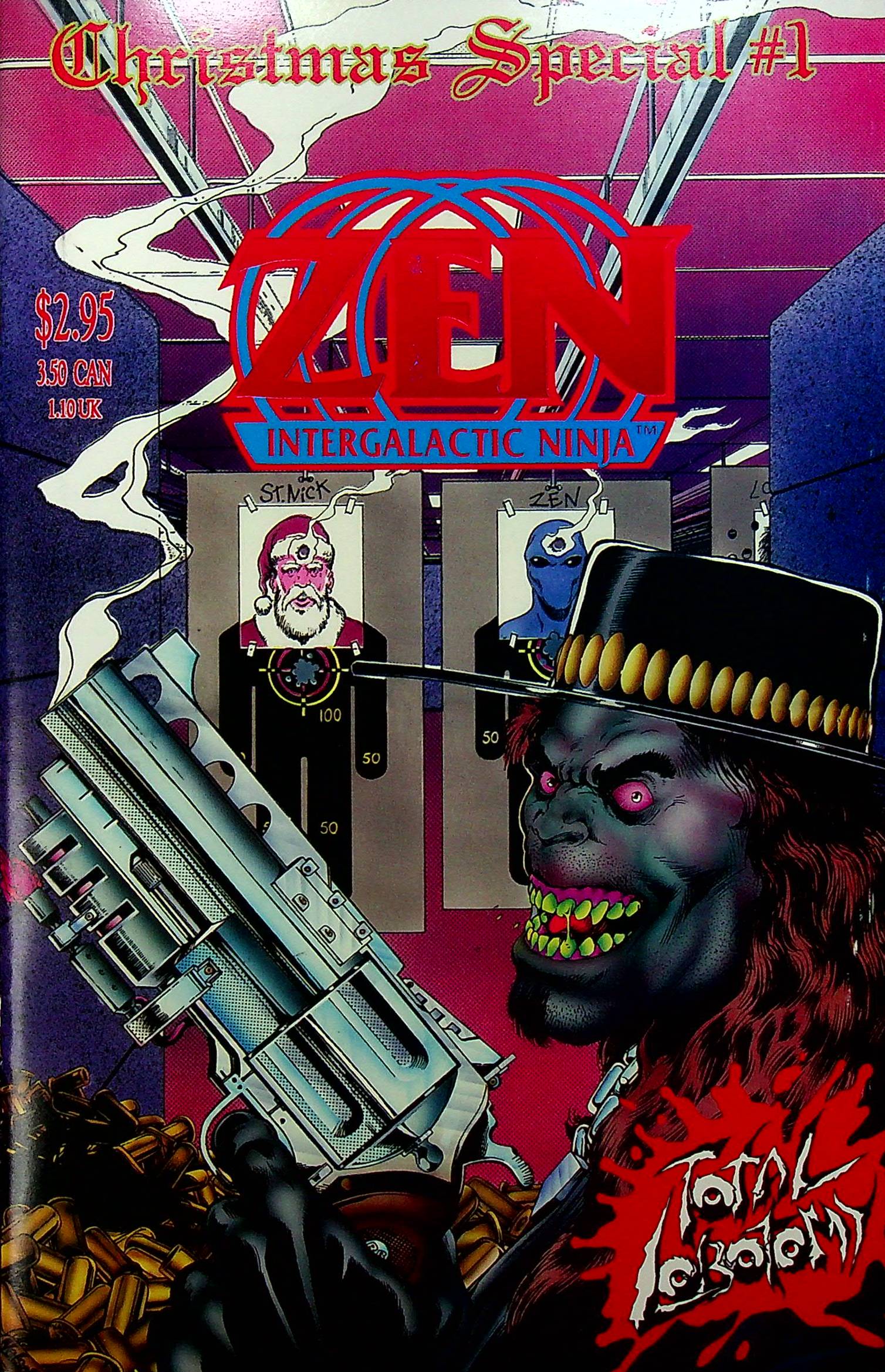 Zen Intergalactic Ninja Christmas Special #1 Variant - VERY RARE 