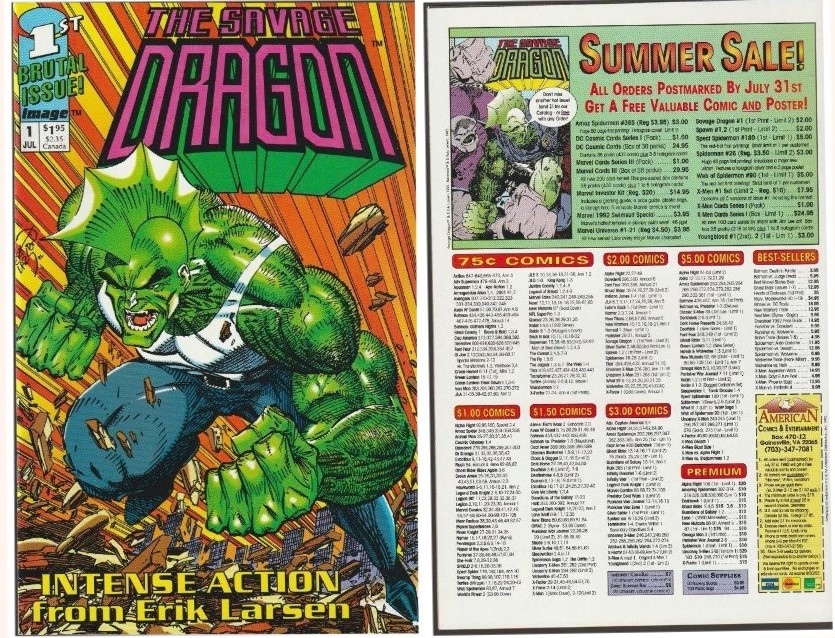 Savage Dragon #1 #2 and #3 Available 