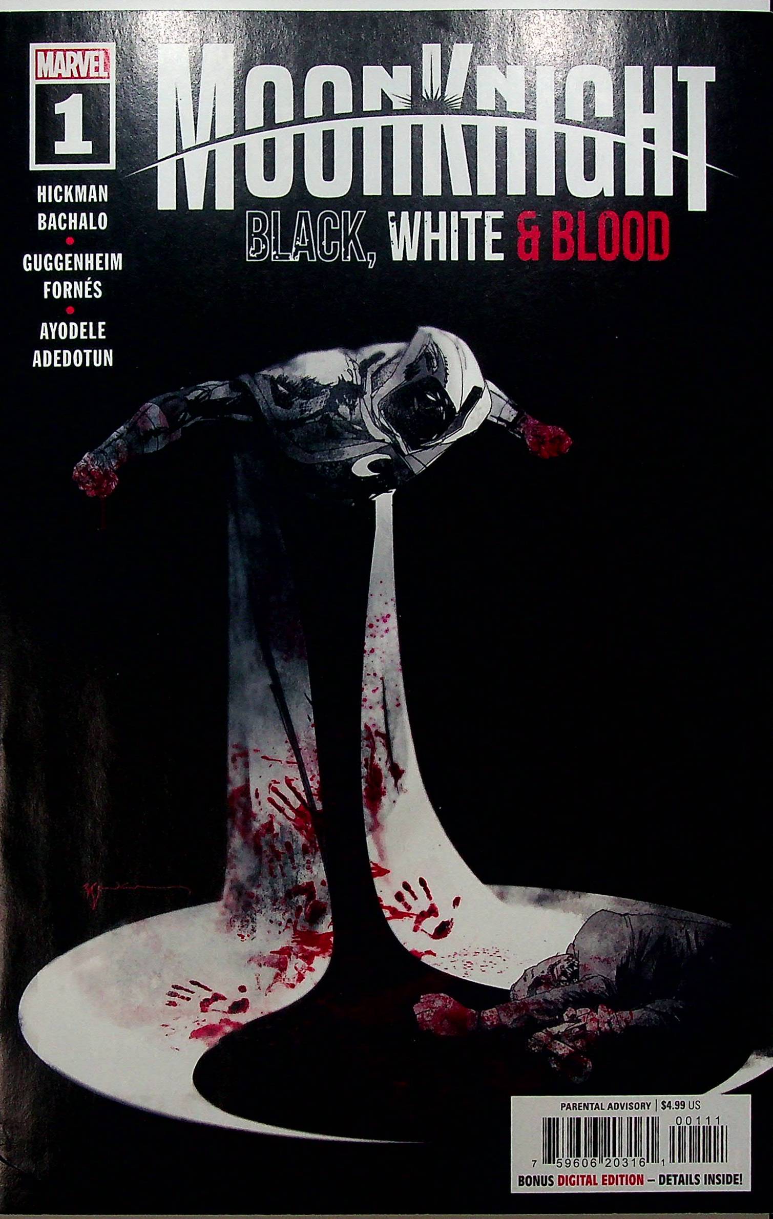 Moon Knight Black White and Blood #1 