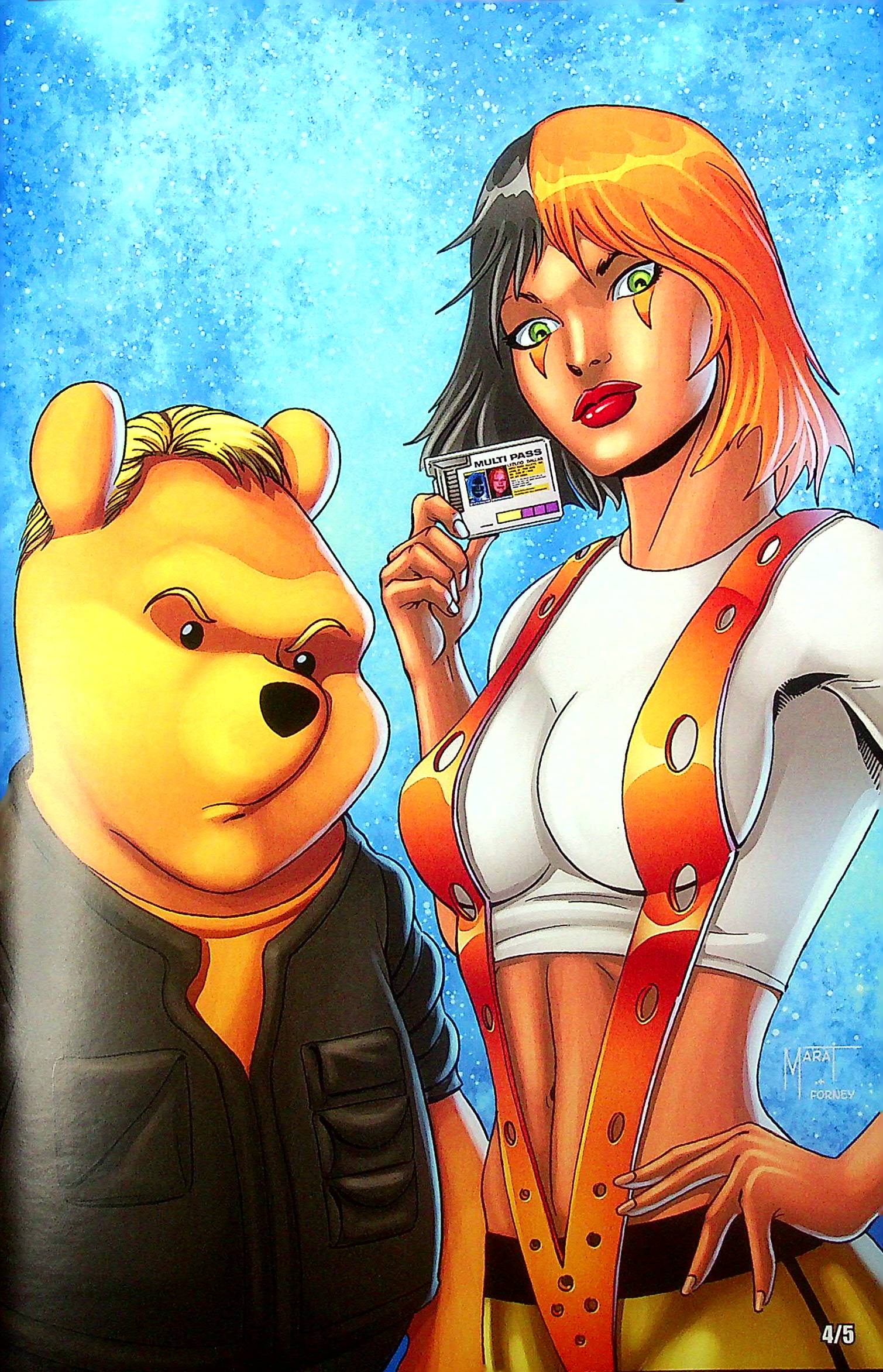Do You Pooh Fifth Element homage Virgin Cover Ltd. 5