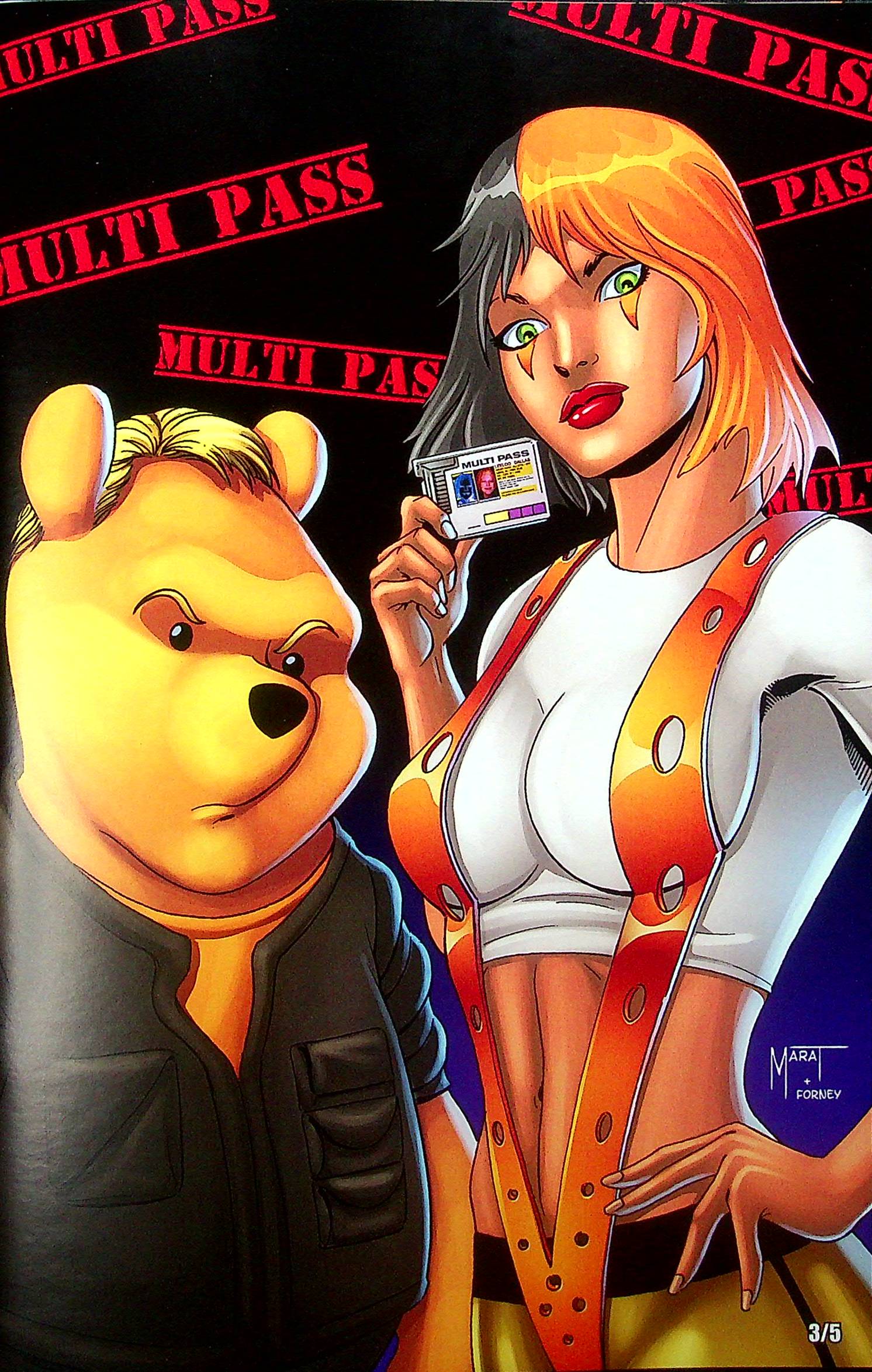 Do You Pooh Fifth Element homage Multi-Pass Cover Ltd. 5