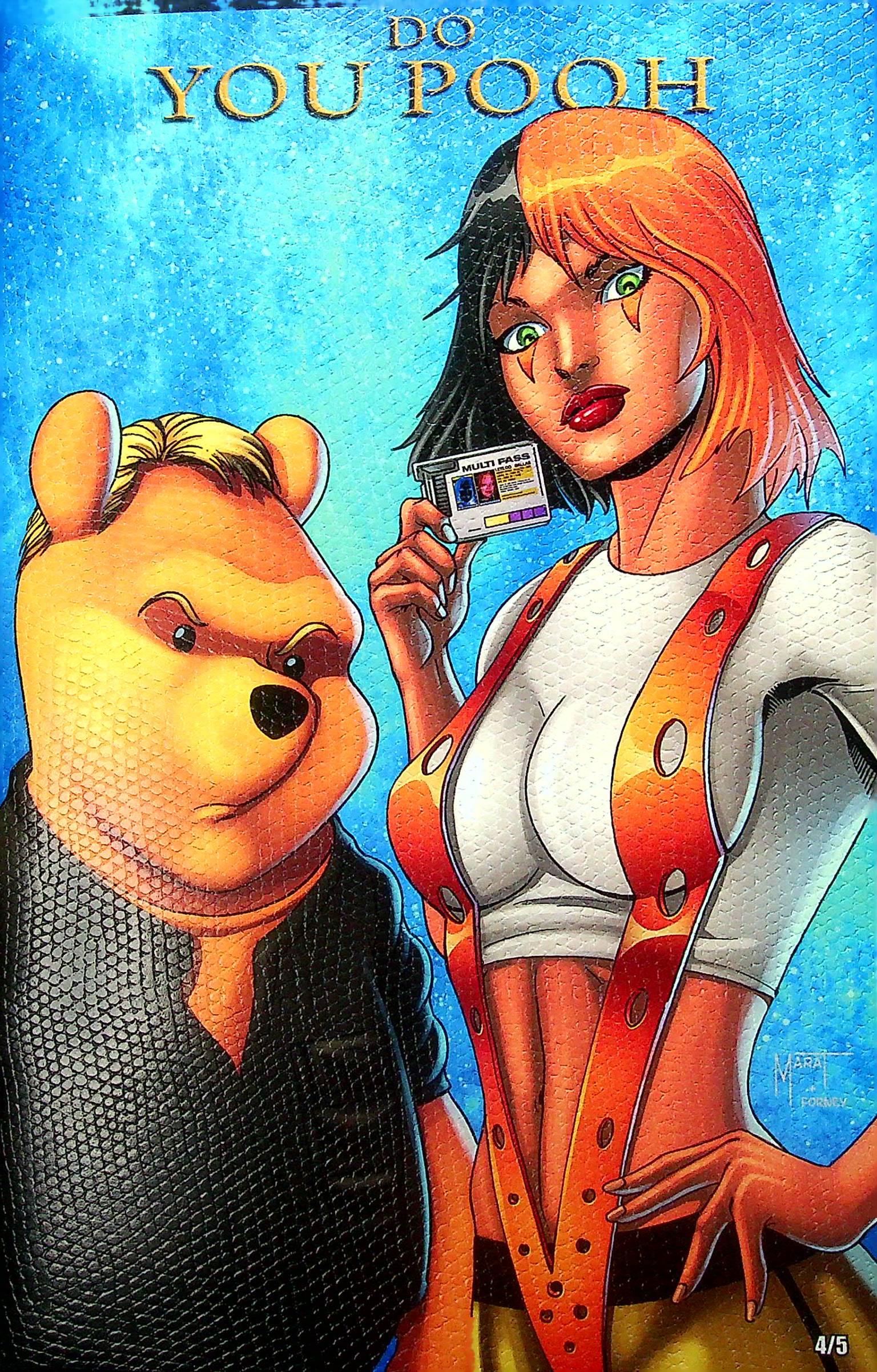 Do You Pooh Fifth Element homage Leather Trade Cover Ltd. 5