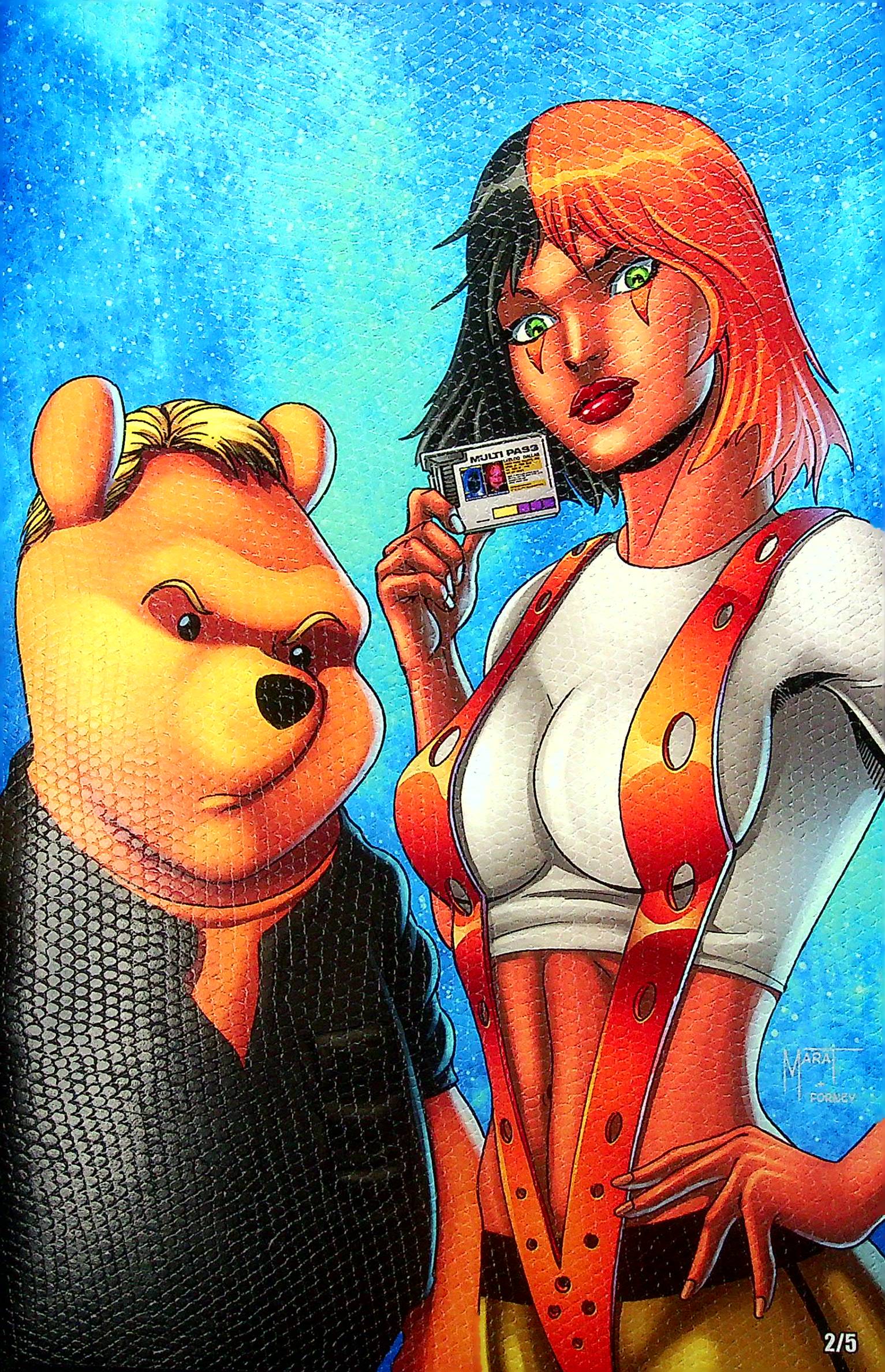 Do You Pooh Fifth Element homage Leather Virgin Cover Ltd. 5
