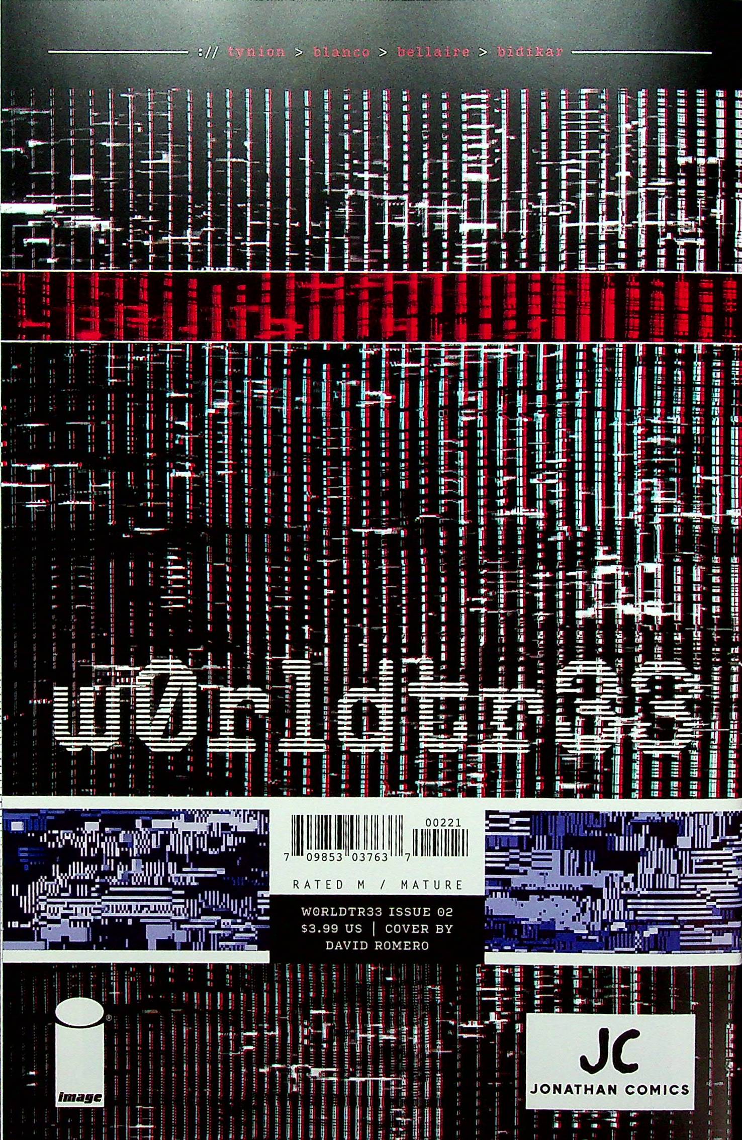 W0rldtr33 #2 Romero Virgin Exclusive Limited to 500