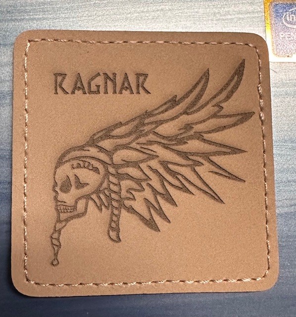 Engraved Leather Patches 