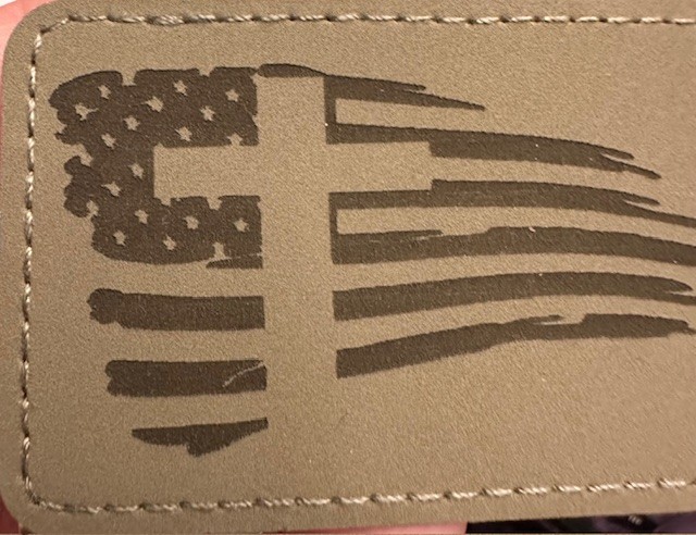 Engraved Leather Patches 