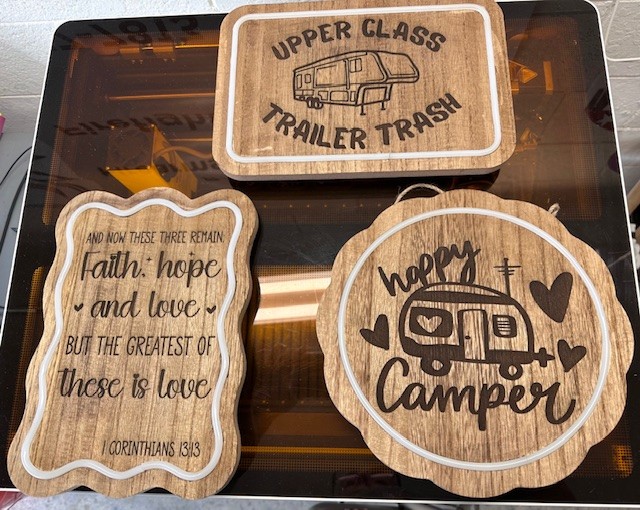 Custom Light up Engraved Signs