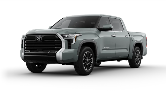 Toyota Tundra Limited TRD OFF ROAD/Lunar Rock on Black