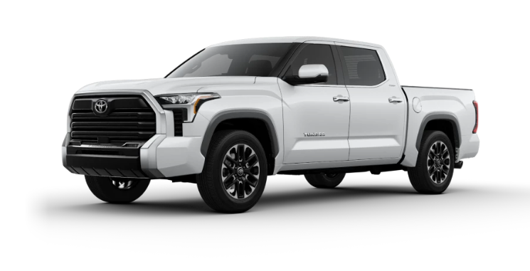 Toyota Tundra Limited TRD OFF ROAD/White on Black