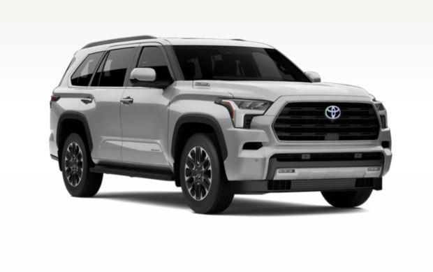 Toyota Sequoia Limited/Silver on Black