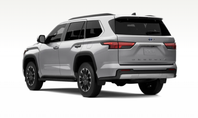 Toyota Sequoia Limited/Silver on Black