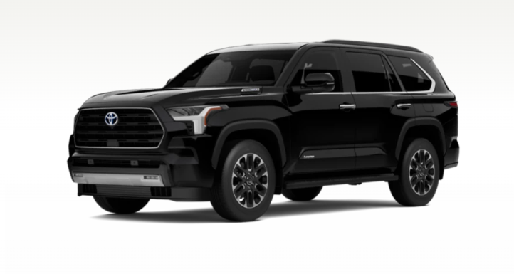 Toyota Sequoia Platinum/Black on Black