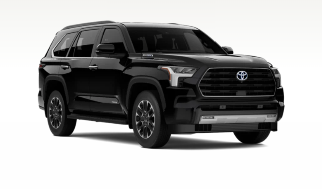 Toyota Sequoia Platinum/Black on Black