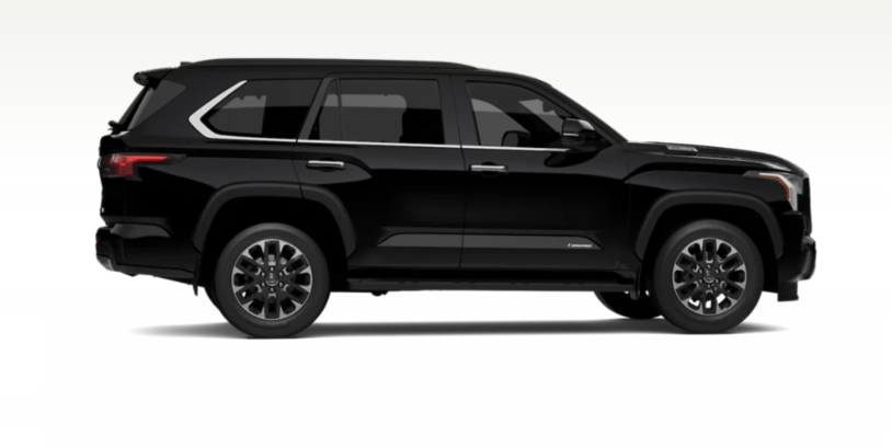 Toyota Sequoia Platinum/Black on Black