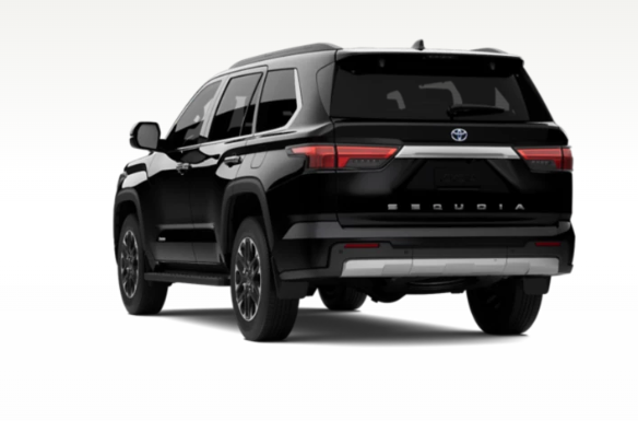Toyota Sequoia Platinum/Black on Black