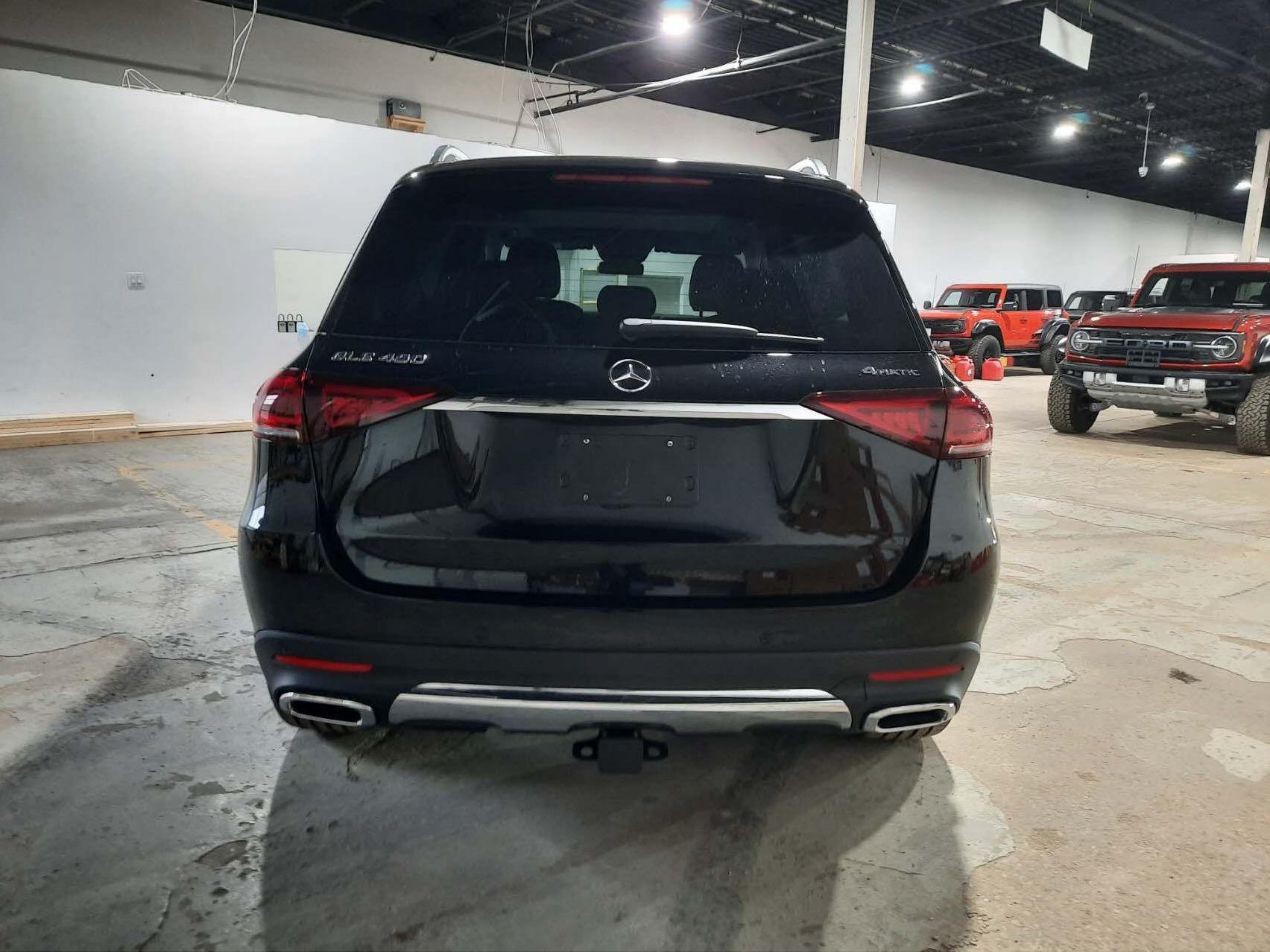 Mercedes-Benz GLE450 Build sheet/Black on Brown