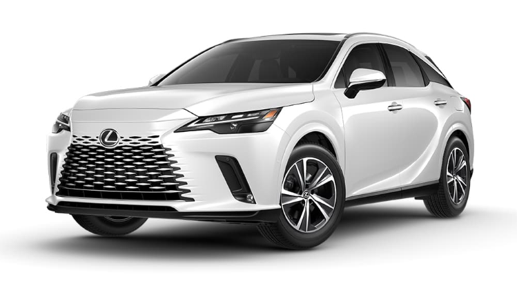 Lexus RX350 Luxury/White on Brown