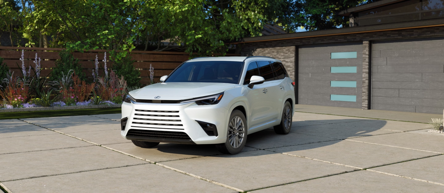 Lexus TX350 Executive-7/White on Black