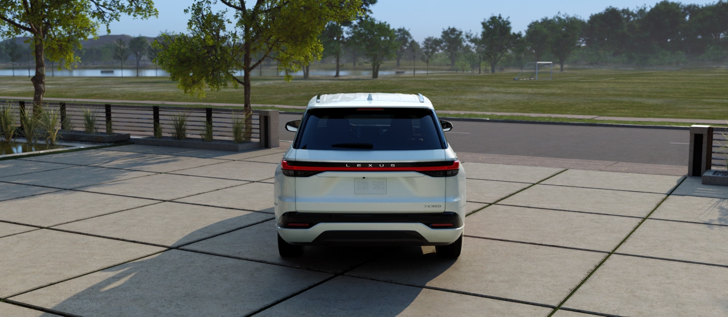 Lexus TX350 Executive-7/White on Black