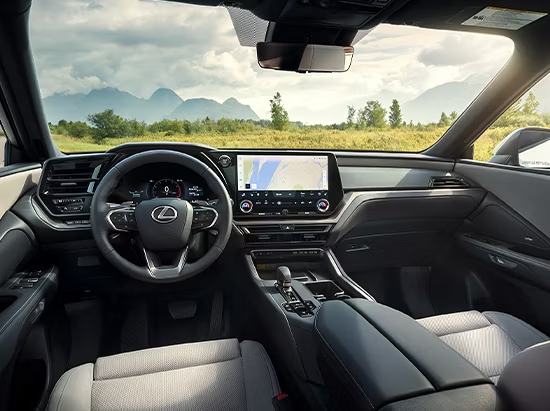 Lexus TX350 Executive-7/White on Black