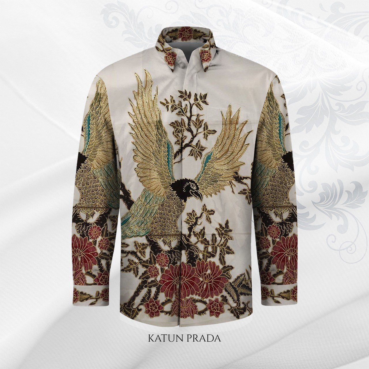 Batik Tulis Katun Prada Emas - KP231001