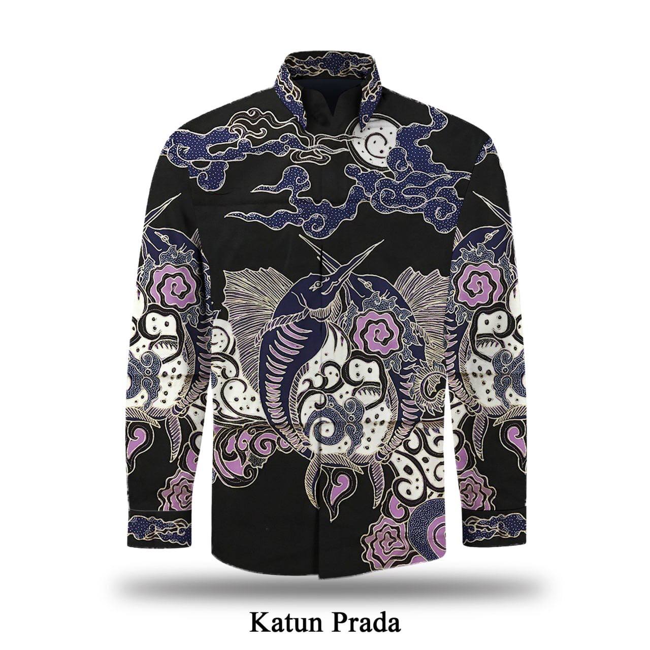 Batik Tulis Katun Prada Emas - KP231003