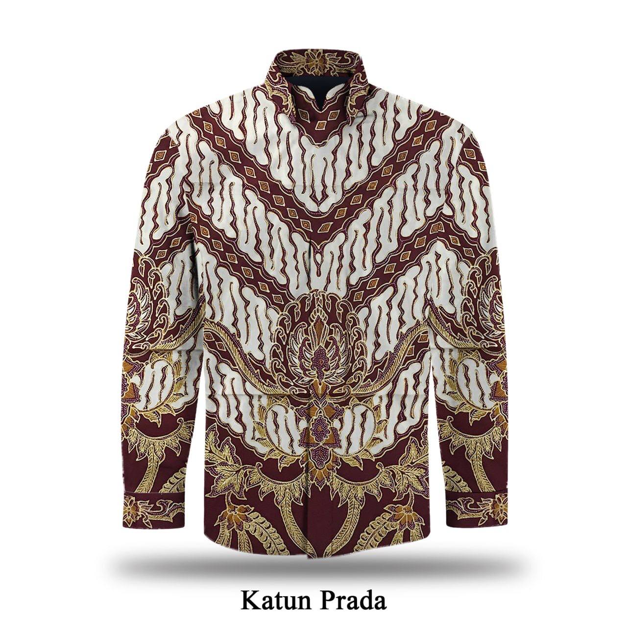 Batik Tulis Katun Prada Emas - KP231006