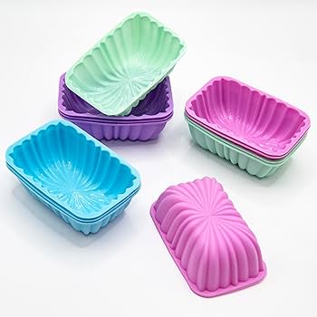 Loaf Pan Silicon Mould - Set of 6