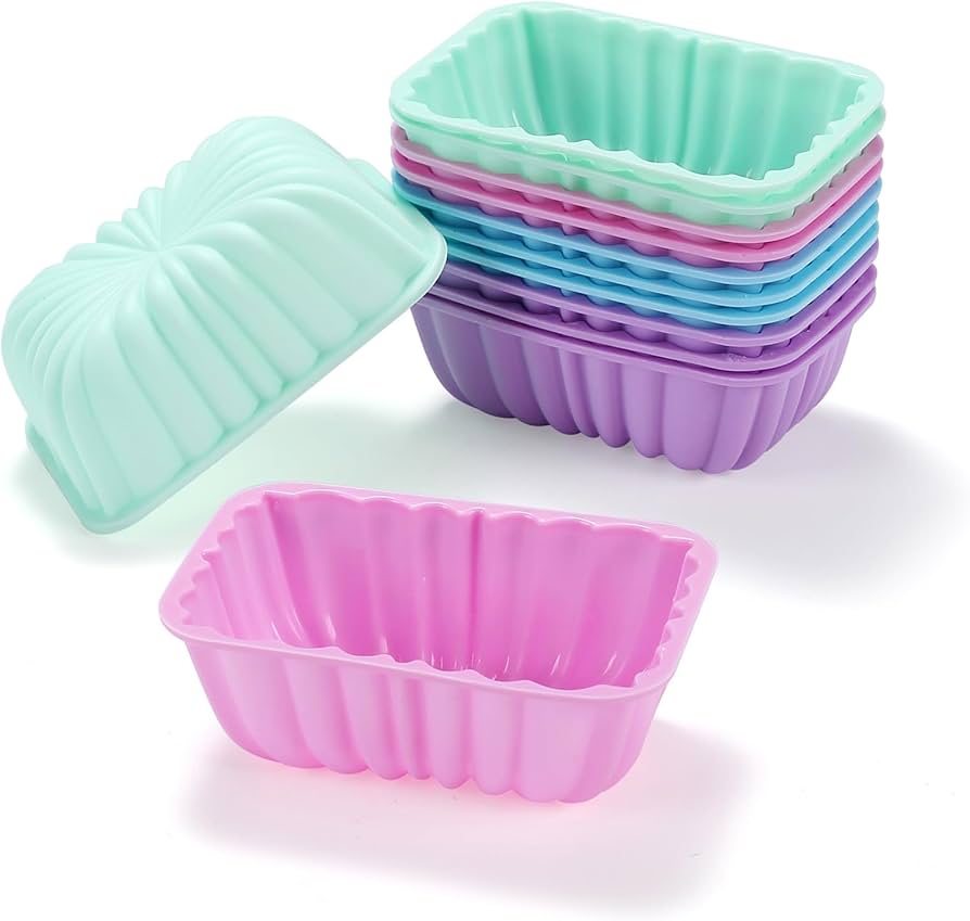 Loaf Pan Silicon Mould - Set of 6